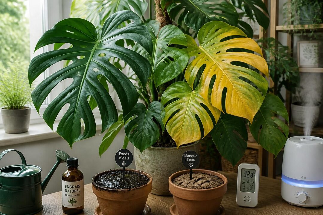 découvrez les raisons pour lesquelles les feuilles de votre monstera jaunissent et apprenez des solutions efficaces pour préserver la santé de votre plante.