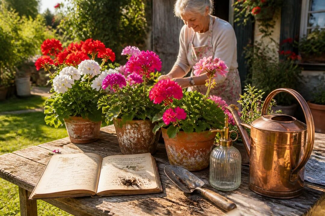 découvrez la recette de grand-mère pour entretenir vos géraniums et les garder magnifiques toute l'année avec des astuces naturelles et faciles à suivre.