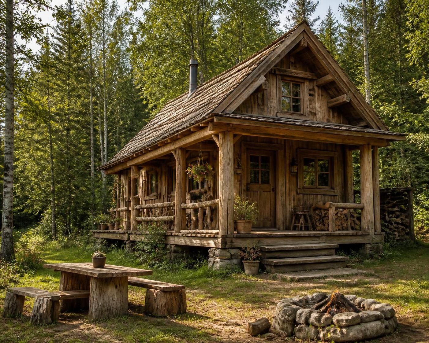 découvrez comment la construction sauvage peut être utilisée pour financer la construction de cabanes en toute autonomie et créativité.
